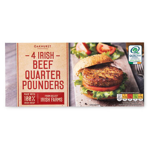 Irish Beef Quarter Pounder