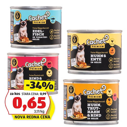 Skupina 1, Hrana za mačke, riba s paradižnikom