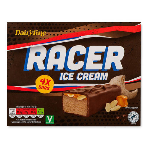 Racer Ice Cream Bars