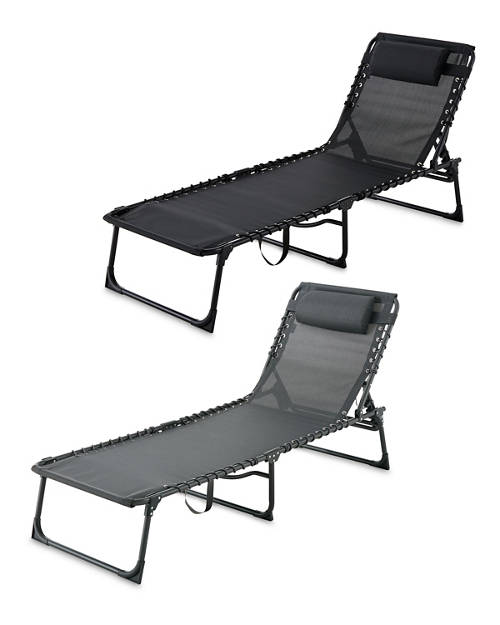 Group 1, Steel Sunlounger
