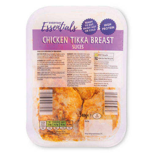 Chicken Tikka Breast Slices