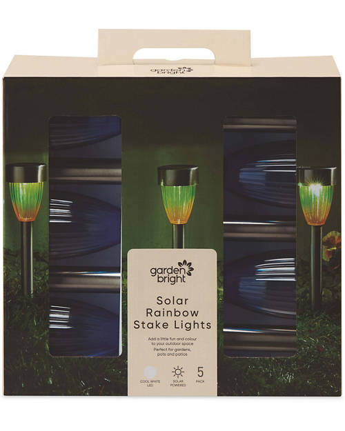 Front shot 2, Solar Rainbow Stake Light