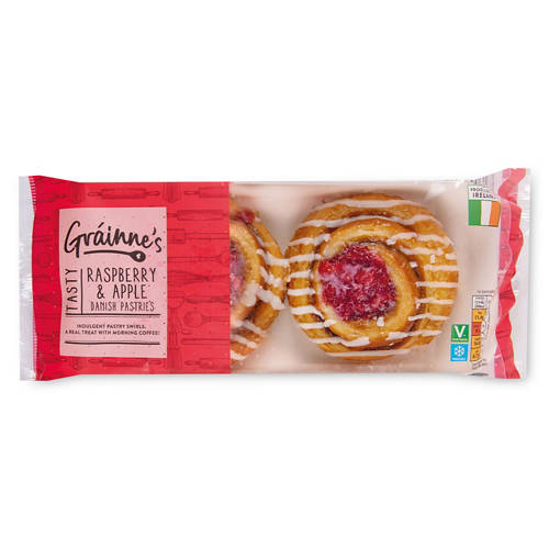 Raspberry Danish Pastries