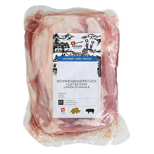 Vue de face 2, Filet de porc en pièce