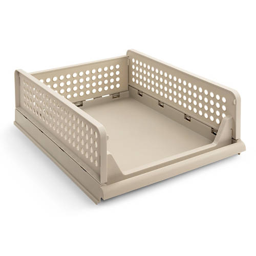 Détails 1, Organisateur d'armoire, petit format, lot de 2, beige