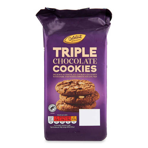 Triple Chocolate Luxury Cookies