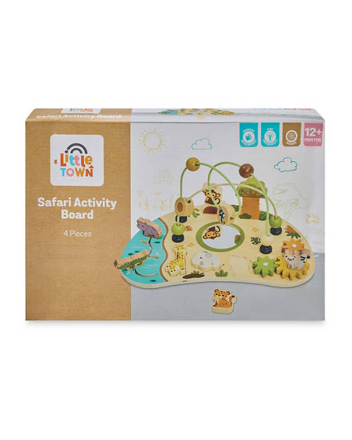 Front shot 2, Wooden Play Cubes/Activity Board