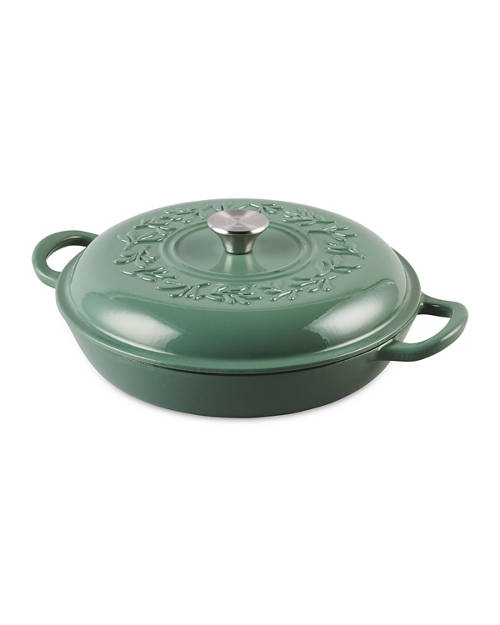 Front shot 2, Cast Iron Casserole Dish/Bread Baking Pot