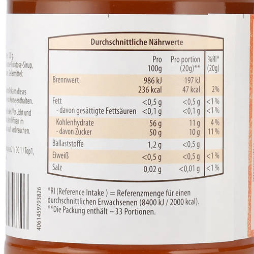 Details 1, Fruchtaufstrich zum Backen, Marille