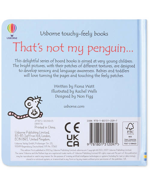 Back shot 1, That's Not My Books