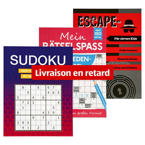 Groupe 1, Cahier d’énigmes, Sudoku