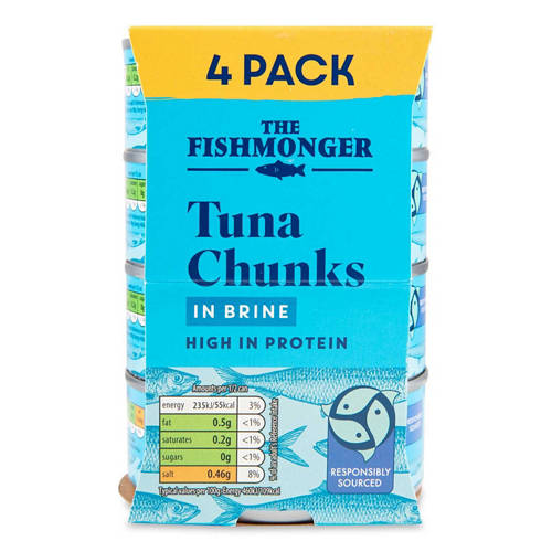 Tuna Chunks In Brine 4 Pack