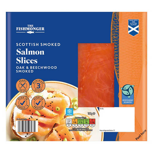 Front shot 2, Smoked Salmon Slices