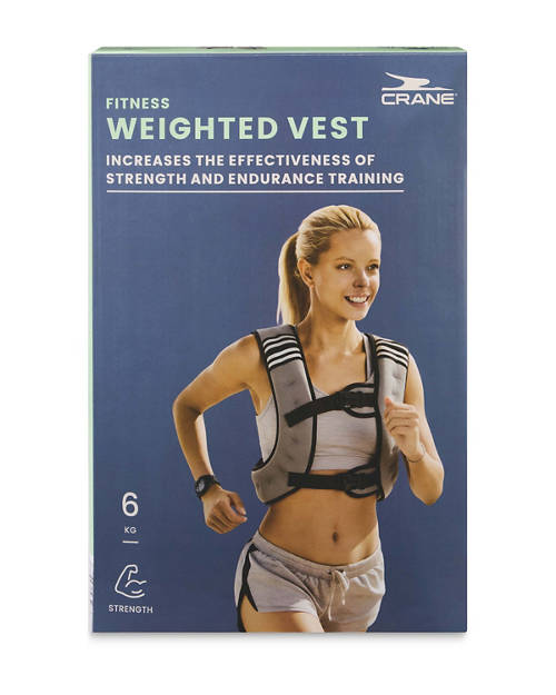 Front shot 2, 10kg Weighted Bag/Vest