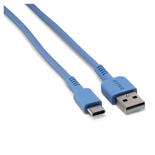 Vista frontale 1, Assortimento sost. Accessori smartphone, USB A-C, blu
