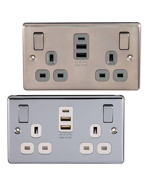 Group 1, Socket Cube with USB