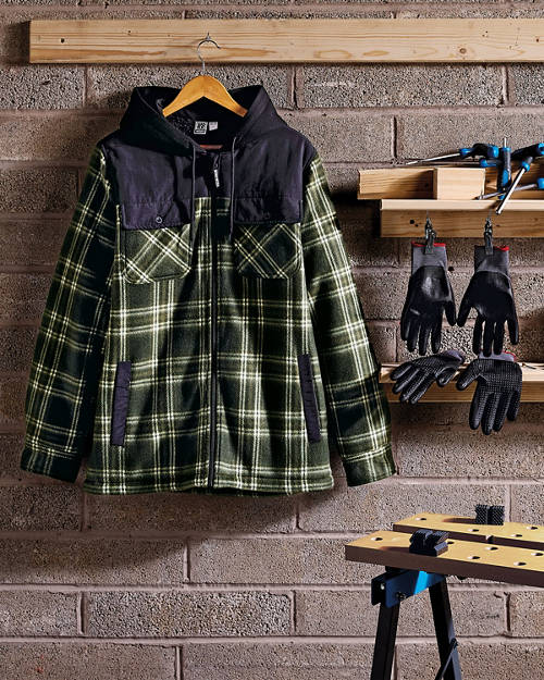 Lifestyle 1, Sherpa Hooded Jacket