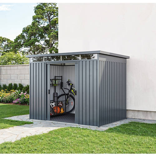 Lifestyle 3, Metallgerätehaus mit Pultdach