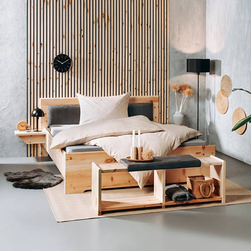Lifestyle 1, Zirbenbett Grau