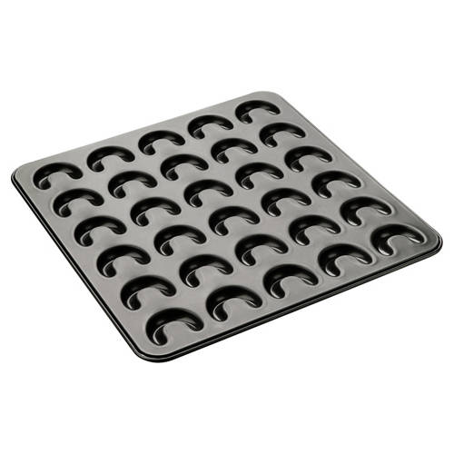 Vorderansicht 1, Backformen Sortiment, Vanillekipferlblech