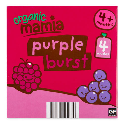 Purple Burst Organic Purée Pouch