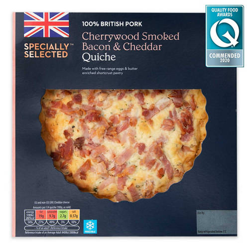 Bacon & Cheddar Quiche