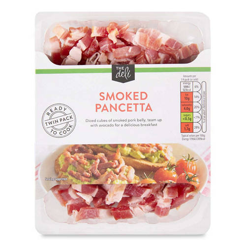 German Smoked Diced Pancetta