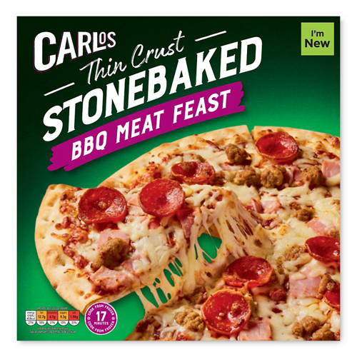 BBQ Meat Feast Stonebaked Pizza