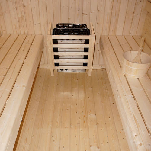 Details 1, Outdoor Sauna CUBE XL