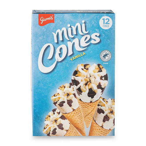 Mini Vanila Ice Cream Cones