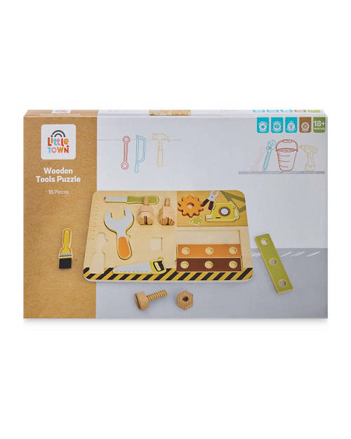 Front shot 2, Wooden Role Play Puzzle