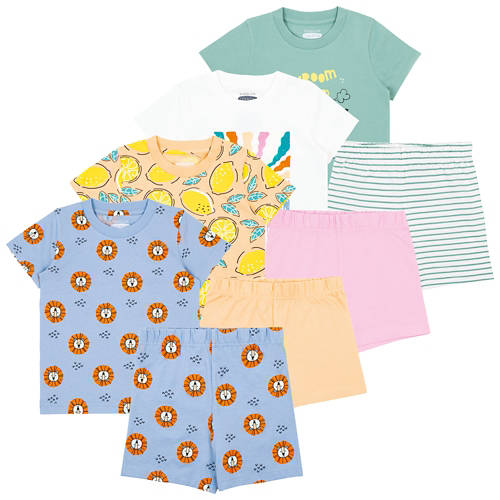 Groupe 1, Pyjama pour enfants, 2 pièces, rose, 98/104