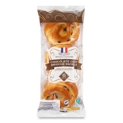 Chocolate Chip Brioche Swirls