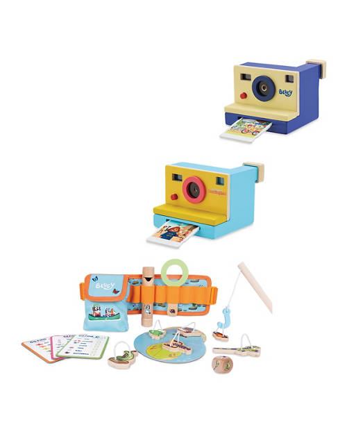 Group 1, Wooden Polaroid Camera/Adventure Belt