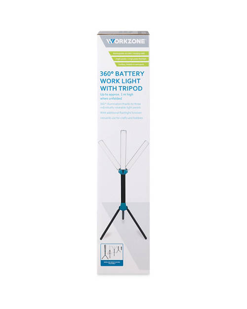 Front shot 2, 360° Battery Work Light