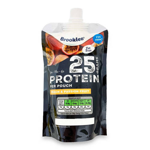 Protein Peach & Passionfruit Yogurt Pouch