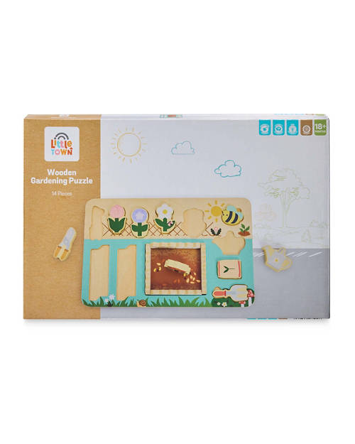 Front shot 2, Wooden Role Play Puzzle