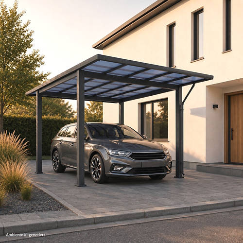 Lifestyle 1, Aluminium Carport Sky Pro Anthrazit