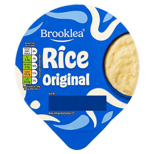 Front shot 2, Original Rice Pudding