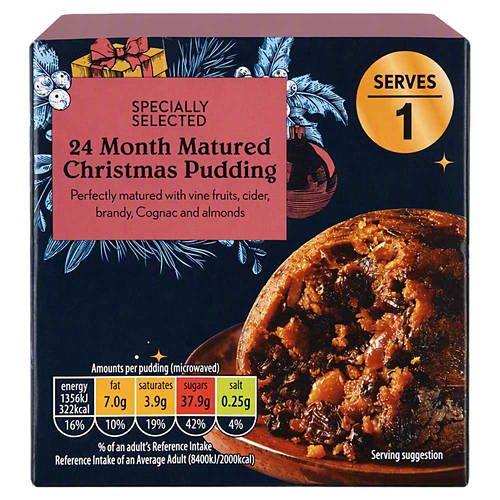 Front shot 2, 24m Matured Christmas Pudding