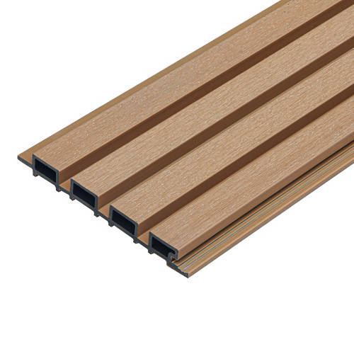 Details 1, Fassadenverkleidung DUVAR - 10 m² teak