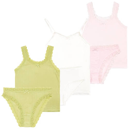 Groupe 1, UP 2 FASHION WOMEN, SOUS-VÊTEMENTS POUR FEMMES, AJOURÉS, haut blanc, XS 32/34