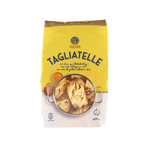 Vista frontale 1, Tagliatelle all'uovo