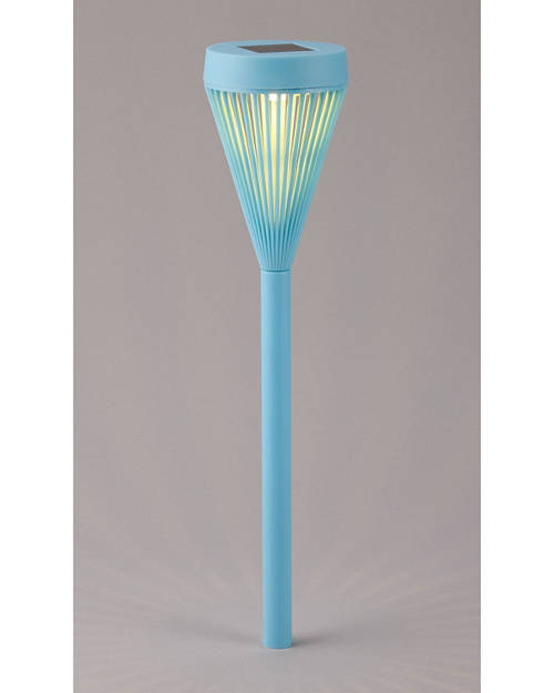 Details 1, Solar Multicolour Fluted Stake Lights