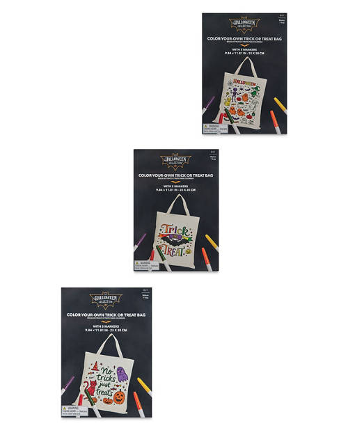 Group 1, Design Your Own Halloween Bag