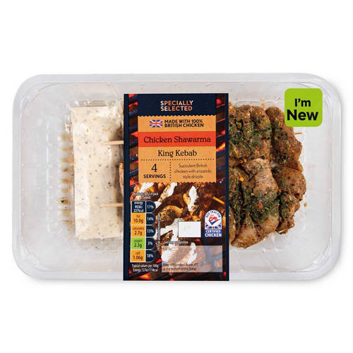 SPECIALLY SELECTED, King Kebab Chkn, Shawarma