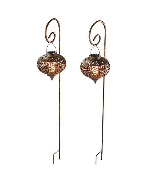 Details 1, Solar Crook Lantern