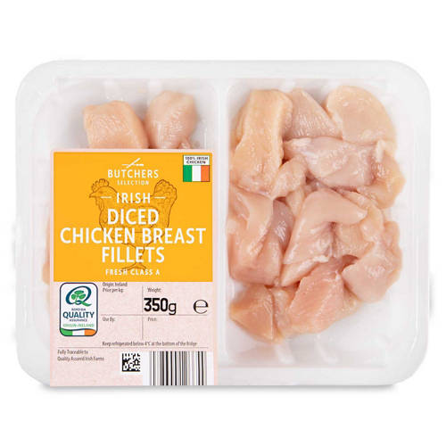 Diced Chicken Pieces 350g