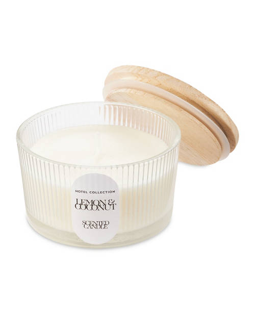 Details 1, Wooden Lid Candle