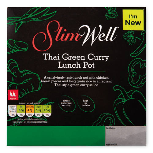 Thai Green Curry  Lunch Pot